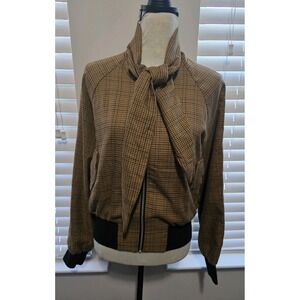 Forever 21  Lightweight Jacket - Womens Size Small - Full Zip With Dressy Collar